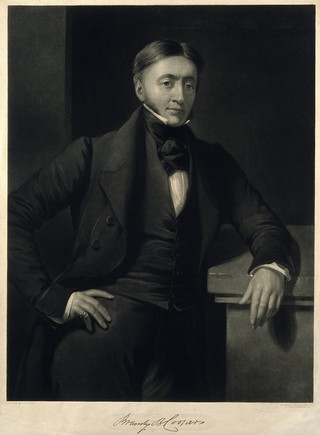 Bransby Blake Cooper. Photogravure of the mezzotint by W. H. Simmons after E. U. Eddis, 1842.