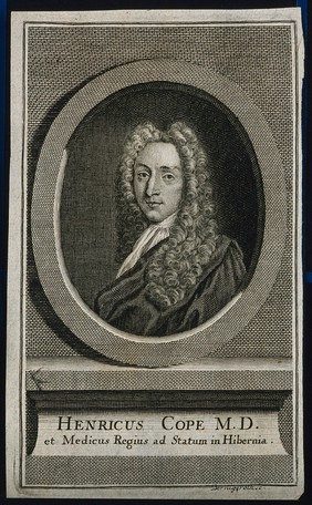 Henry Cope. Line engraving by Bernigeroth.