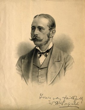 William Henry Corfield. Reproduction of lithograph.