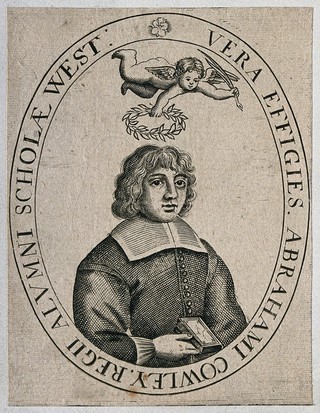 Abraham Cowley. Etching by C. Townly after J. Petitot.