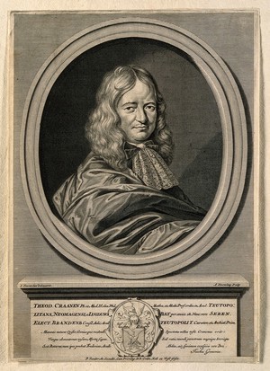 view Theodor Craanen. Line engraving by A. Blooteling after J. Toornvliet.