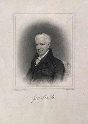 view George Crabbe. Stipple engraving by J. T. Wedgwood after H. W. Pickersgill.