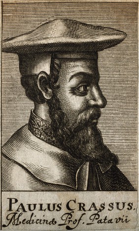 Giunio Paolo Crasso. Line engraving, 1688.