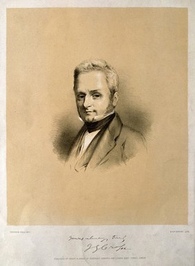 John Green Crosse. Lithograph by F. Sands.