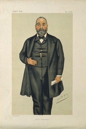 Sir Francis Philip Cunliffe-Owen. Coloured lithograph by L. Ward [Spy].