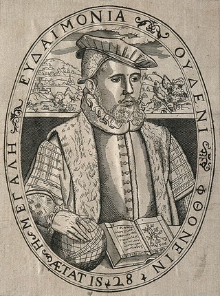 William Cunyngham. Woodcut, 1559.