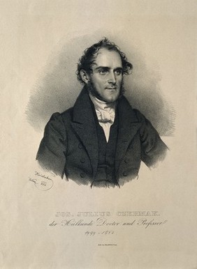 Joseph Julius Czermak. Lithograph by J. Kriehuber, 1832.