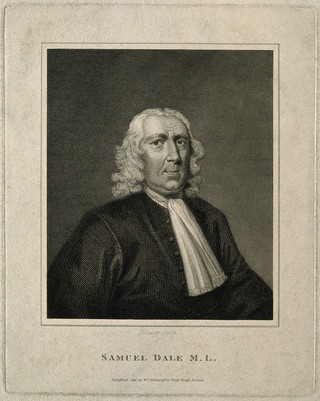 Samuel Dale. Line engraving by Rivers, 1812.
