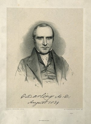 view George Darling. Lithograph by T. Bridgford, 1839.