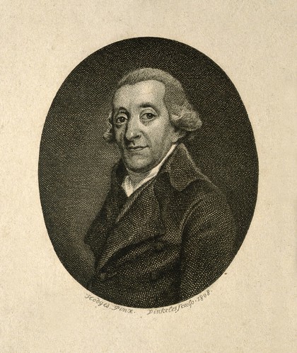 Johann Rudolph Deiman. Stipple engraving by R. Vinkeles, 1808, after C.H. Hodges.