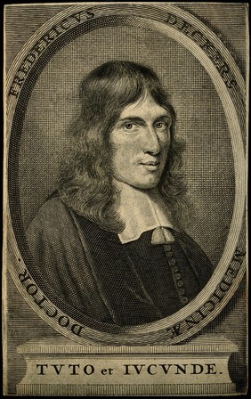 Frederik Dekkers. Line engraving.