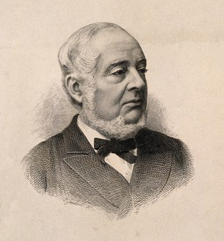 Warren de la Rue. Engraving by F. Joubert.