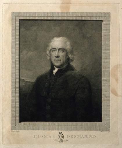 Thomas Denman. Line engraving by W. Skelton, 1792, after L. F. Abbott.