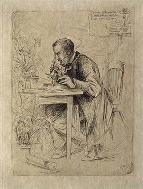 Alexander Dickson. Etching by W. Hole, 1884.