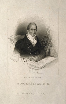 Richard Watson Dickson. Stipple engraving by R. Page, 1824, after himself.