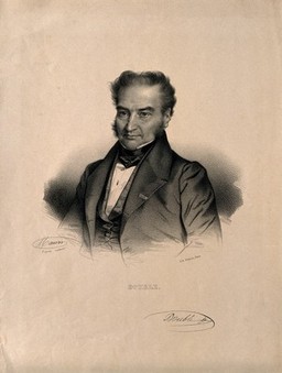François Joseph Double. Lithograph by N. E. Maurin after himself.