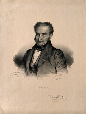 view François Joseph Double. Lithograph by N. E. Maurin after himself.