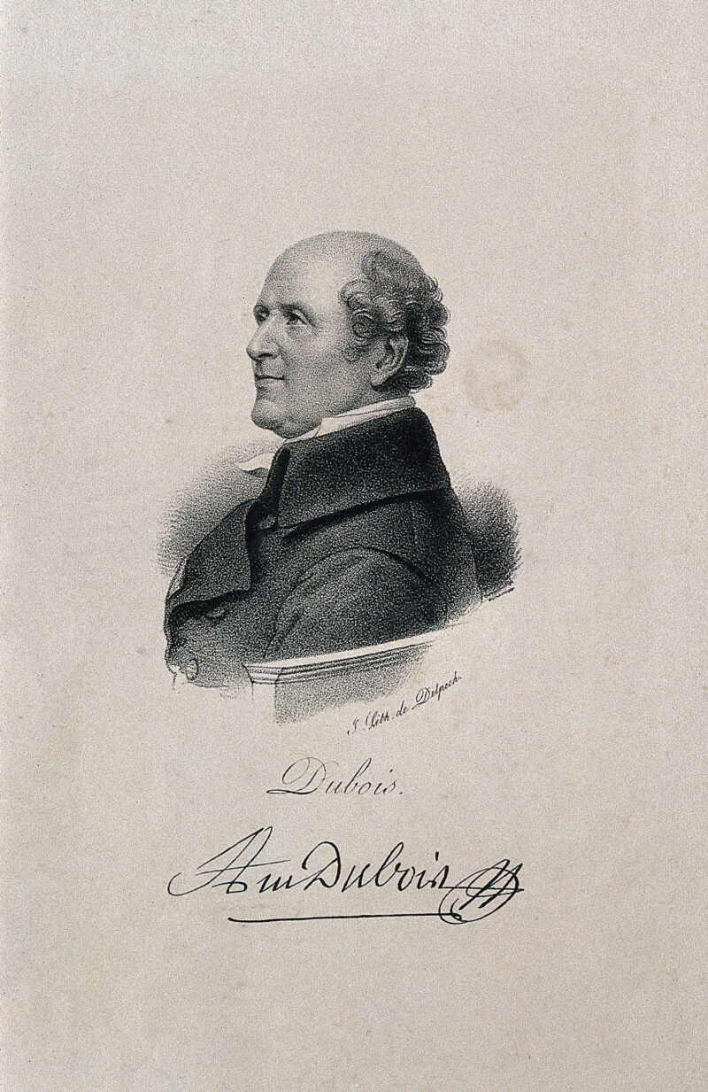 Antoine, Baron Dubois. Lithograph after F. P. S. Gérard, 1803., by François Gérard
