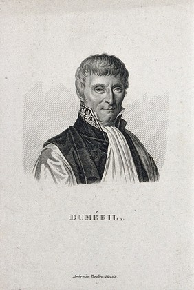 André-Marie-Constant Duméril. Stipple engraving.