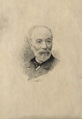 Charles-Louis-Maxime Durand-Fardel. Etching by F. Massé.