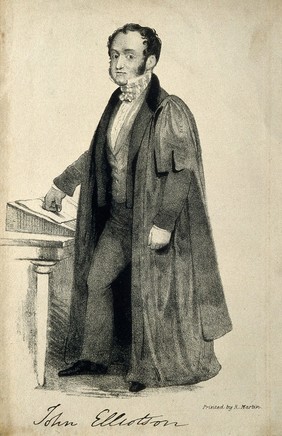 John Elliotson. Lithograph.