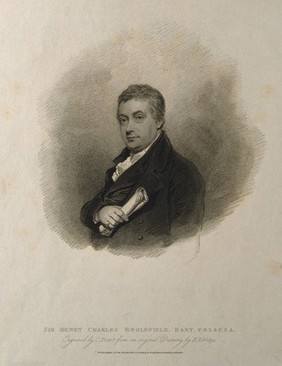 Sir Henry Charles Englefield. Stipple engraving by C. Picart, 1822, after H. Edridge.