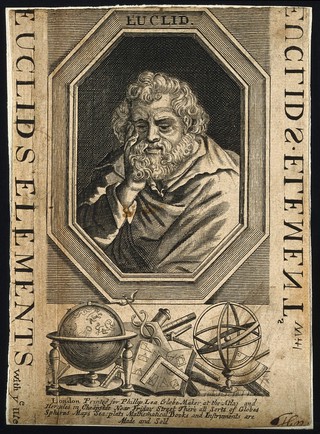 Euclid. Line engraving.