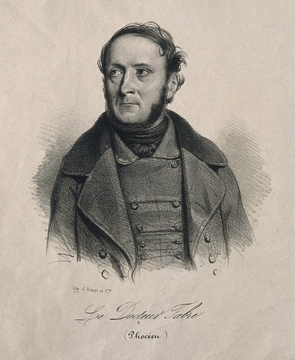 Antoine-François-Hippolyte Fabre. Lithograph.
