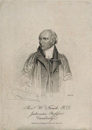 view William Farish. Stipple engraving by Penny, 1829, after H. P. Briggs.