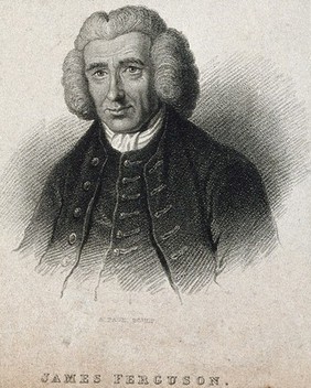 James Ferguson. Stipple engraving by R. Page.