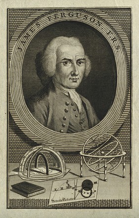 James Ferguson. Line engraving.