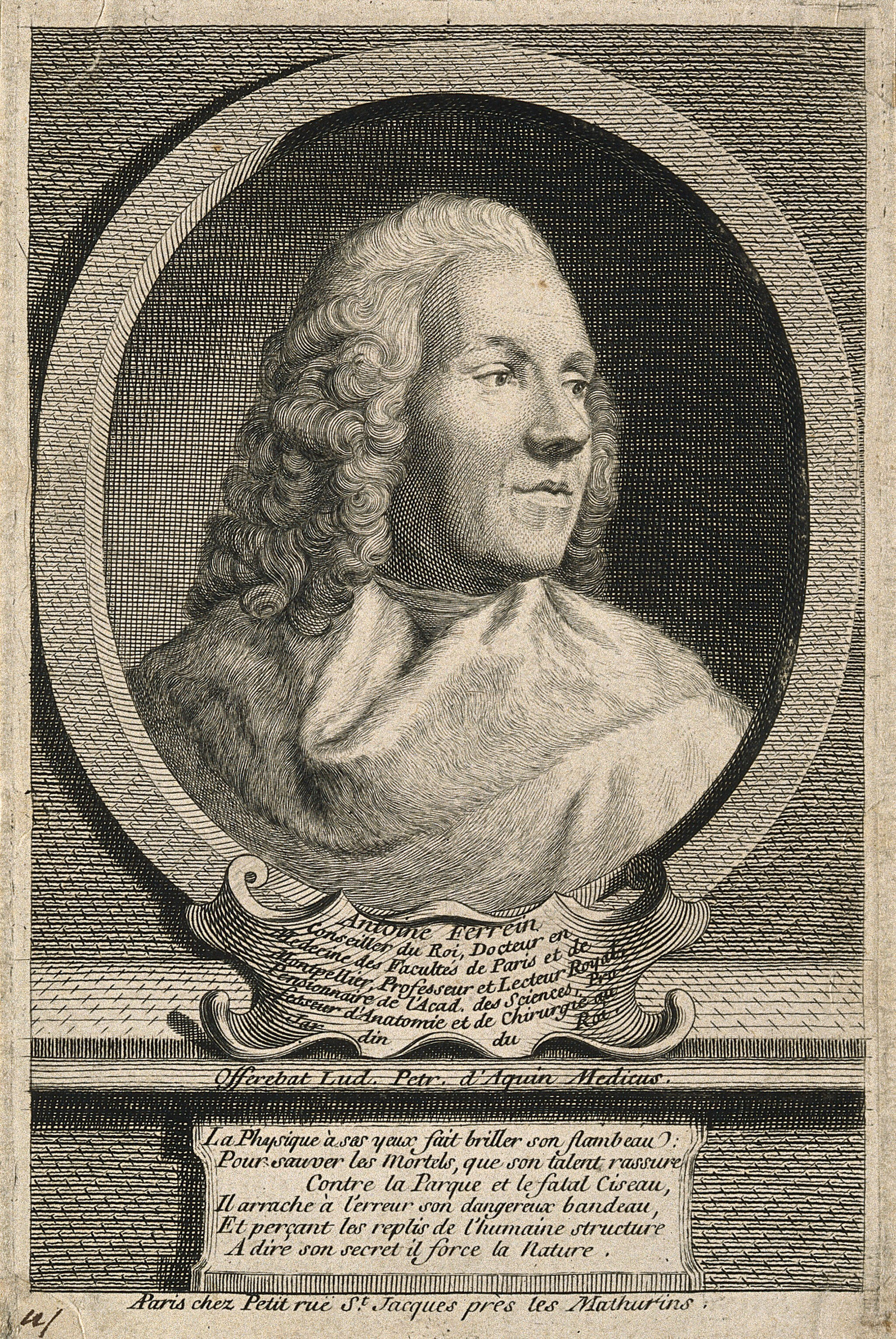 Ferrein, Antoine, 1693-1769. | Wellcome Collection