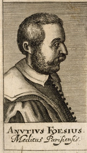 Anutius Foes. Line engraving, 1688.