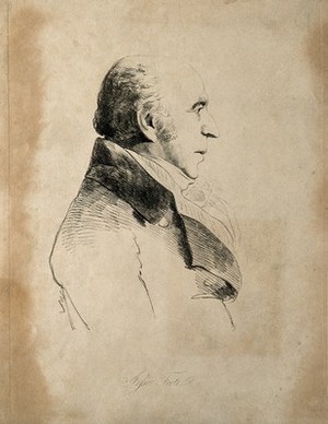 view Jesse Foot. Soft-ground etching by W. Daniell after G. Dance.