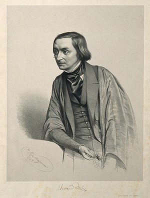 view Edward Forbes. Lithograph by T. H. Maguire, 1849.