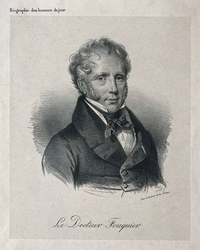 Pierre-Eloi Fouquier. Lithograph.