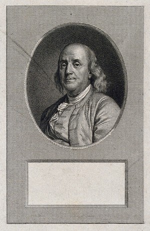 view Benjamin Franklin. Engraving after J. S. Duplessis, 1778.