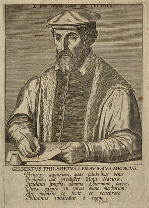 view Gilbert Fuchs [Philaretes]. Line engraving after P. Galle, 1608.