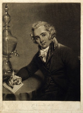 Thomas Garnett. Mezzotint.