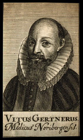 Vitus Gertner. Line engraving, 1688.