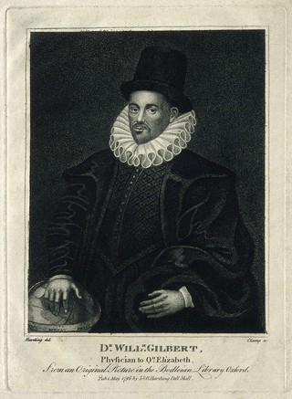William Gilbert. Stipple engraving by R. Clamp, 1796, after S. Harding.