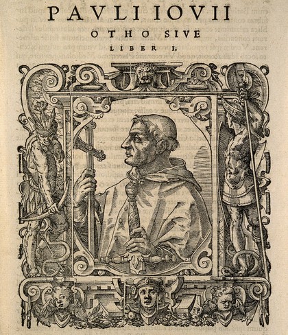 Paolo Giovio (?). Woodcut, 1578.