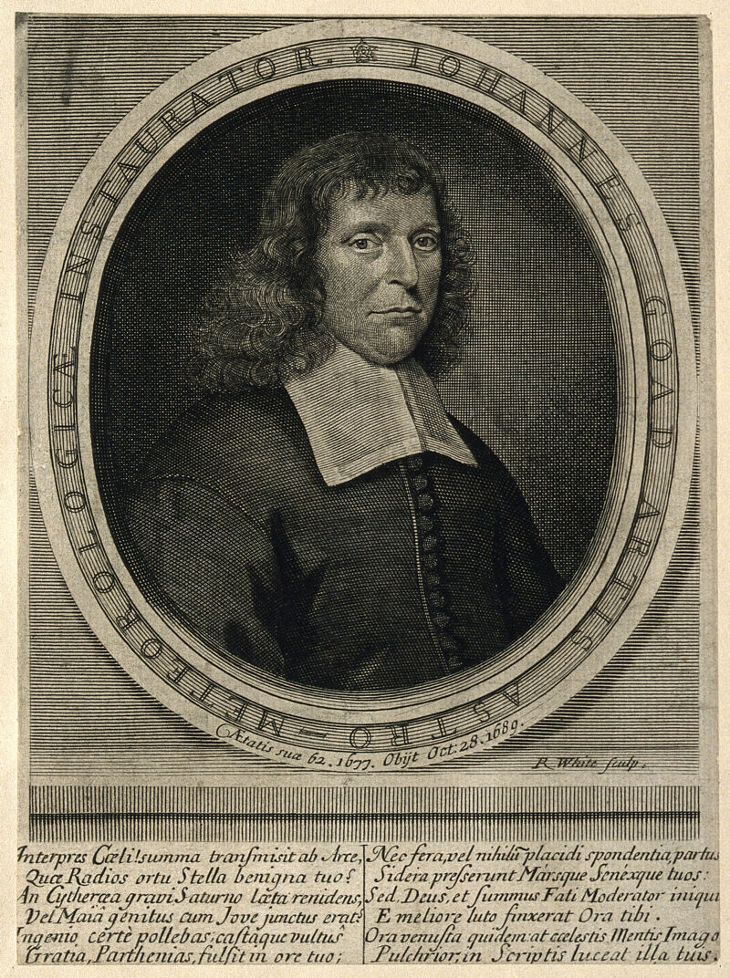 John Goad. Line engraving by R. White., by Robert White