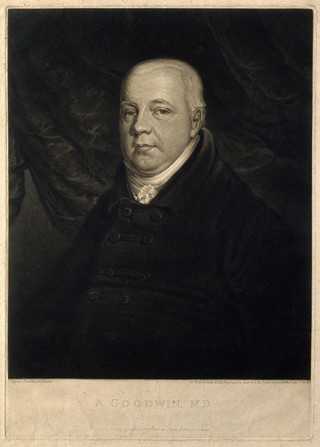 Anthony Goodwin. Mezzotint by W. Ward, 1819, after J. Rawlinson.