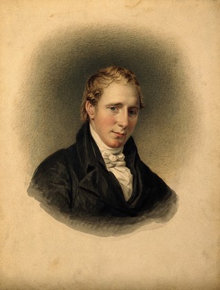 John Gordon. Watercolour painting by W. J. Thomson [?].