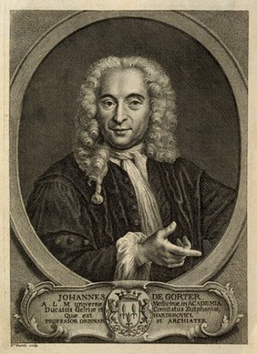 Johannes de Gorter. Line engraving by F. Zucchi.