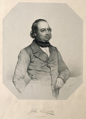 John Gould. Lithograph by T. H. Maguire, 1849.