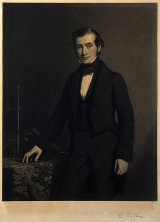 Thomas Graham. Mezzotint by J. Faed, 1855, after J. Graham Gilbert.
