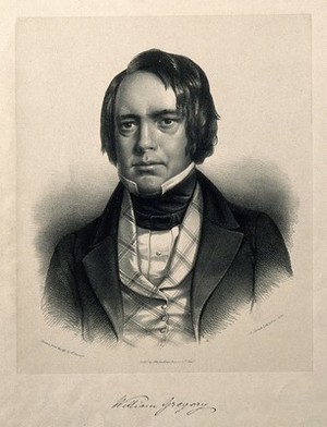 view William Gregory. Lithograph by F. Schenck after W. Stewart.