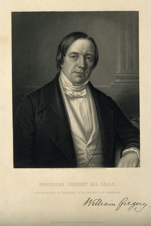 view William Gregory. Stipple engraving by C. Cook.